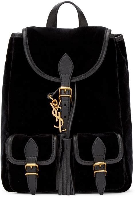 ysl backpack womens pink|YSL black evening bag.